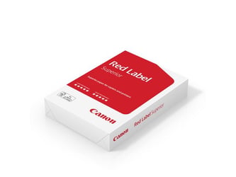 Canon Red Label Papier A4, 120 g/m², Zeer Wit (doos 4 x 400 vel) artikel afbeelding