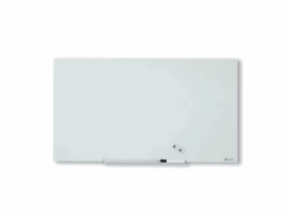 Nobo Diamond Glasbord, Magnetisch, Beschrijfbaar, Veiligheidsglas, 559 x 993 mm, Wit