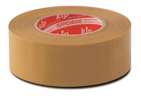 KIP 389 Tapijttape 19mm x 25m voor beursbouw Bruin