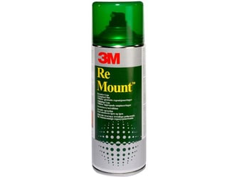 3M™ PhotoMount™, Lijmspray, Niet-permanent, Spuitbus, transparant (fles 400 milliliter) artikel afbeelding