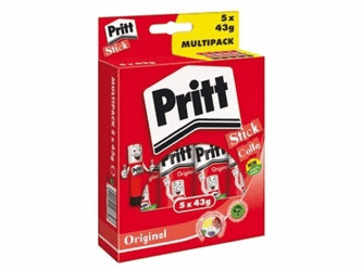 LIJMSTIFT PRITT PK312 43GR PROMOPACK 4+1 GRATIS artikel afbeelding
