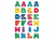 ETIKET HERMA 4194 LETTERS A-Z PAPIER GEZICHTEN 48ST artikel afbeelding