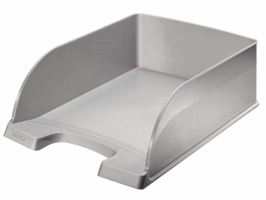 Brievenbak Leitz Plus Jumbo A4 grijs