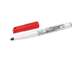 BiC Velleda 1741 Whiteboardmarker, Ronde Punt, 1,4 mm, Rood (pak 12 stuks)