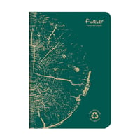 Notitieboek CF A5 lijn 48blz dennengroen