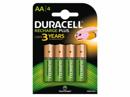 Oplaadbare batterij Duracell AA