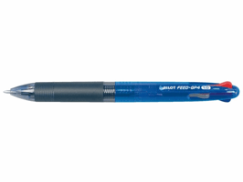Balpen PILOT Begreen 4kleuren Feed GP4 medium blauw