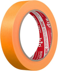 KIP 3608 Washi Tape - Standaard - Oranje 24 mm breed x 50mtr. artikel afbeelding