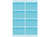 ETIKET HERMA 3773 26X40MM DIEPVRIES 48ST BLAUW artikel afbeelding