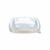 RPET deksel voor BOX-375ML/130X130X52MM-BRUIN en BOX-500ML/130X130X65MM-BRUIN, kleur bruin artikel afbeelding