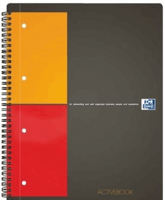 Spiraalblok Oxford International Activebook A4+ ruit 5mm