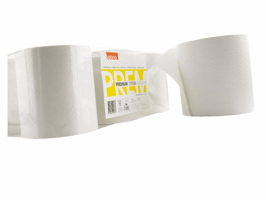 Poetspapier Satino Comfort CR1 2-laags 350m wit 305290