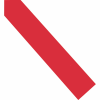 Insteekkaarten 70 mm (Kleur: Rood)