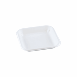 Suikerriet fruittray wit 136x136x22mm artikel afbeelding