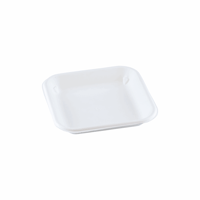 Suikerriet fruittray wit 136x136x22mm