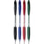 Balpen Bic Atlantis classic grip clic medium zwart