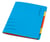 Sorteermap Secolor sixtab 6 tabbladen 100% gerecycled karton 250 gr blauw