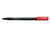 STAEDTLER Lumocolor 317 Permanente Marker, Medium Punt, 1 mm, Rood (pak 10 stuks) artikel afbeelding