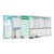 Individueel bedrukt whiteboard sublimatiestaal