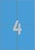 Etiket Avery Zweckform 3457 105x148mm A6 blauw 400stuks