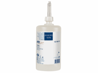 TORK Premium vloeibare zeep Antibacterieel (fles 1 liter) artikel afbeelding