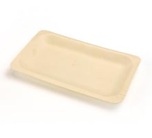 Schaaltje hout rechthoekig (FSC®), 200 x 120 mm