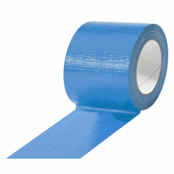 Textiellint, gekleurd, dikte 165 µm lengte 50 m, breedte 75 mm, VE = 12 rollen blauw
