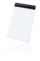 Coex envelop mailer 400x500+50mm wit/zwart 55my Recycled