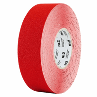 Vloermarkeringstape, geschikt voor stapelaars vinyl, breedte 50 mm rood