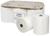 Euro Matic handdoekrol, 150 meter x 21 cm, 2-laags verlijmd, 100% cellulose, 6 rollen per foliepak, voorzien van ECO-keurmerk