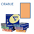 Clairefontaine Trophee gekleurd papier A4 210x297mm 80gr. Kleur:  oranje  1878C artikel afbeelding