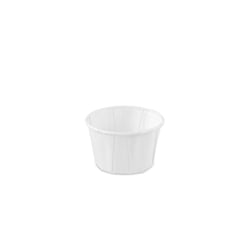 Bakje papier (FSC®) rond wit 2.0oz / 60ml, ø 58 x h36mm