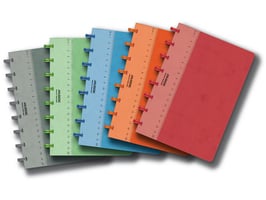 ADOC Pap-ex Notitieboek A5, Gelinieerd, Assorti (blok 72 vel)