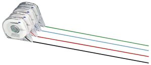 Planbord verdeeltape Legamaster 2,5mmx16m blauw