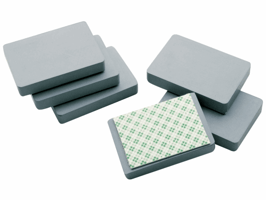 Magneet Legamaster 50x75x12mm blokmagneet