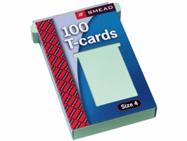 T-kaart Djois formaat 4 107mm groen 100 stuks
