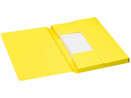 Jalema Stofklepmap zuurvrij Secolor Mammoet 1-250 vel, geel (pak 10 stuks)