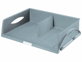 Brievenbak Leitz Sorty Jumbo A3 dwars grijs