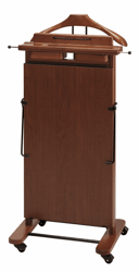 Broekenpers plus, kleur noten hout, model VB 354000 artikel afbeelding