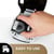 Labeltape Dymo D1 1978364 12mmx5.5m polyester zwart op wit