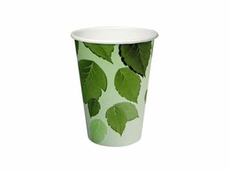 Beker bio PLA 180cc karton groen/ds2500 artikel afbeelding