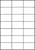Etiket Avery Zweckform 3652 70x42.3mm wit 2100stuks