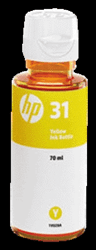 Flacon navulinkt HP 1VU28AE 31 geel artikel afbeelding