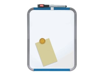 Nobo Slimline Whiteboard, Magnetisch, Gelakt Staal, 220 x 280 mm (doos 12 stuks) artikel afbeelding