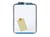Nobo Slimline Whiteboard, Magnetisch, Gelakt Staal, 220 x 280 mm (doos 12 stuks) artikel afbeelding