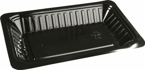 V-Schaaltje Type V2 189x121x22 PS Zwart Inhoud 340CC. Doosinhoud 2000 St.