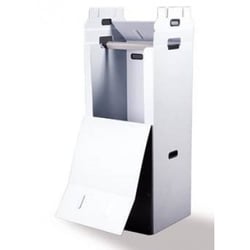 Garderobedoos kunststof - 610 x 510 x 1300 mm