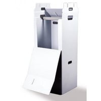 Garderobedoos kunststof - 610 x 510 x 1300 mm