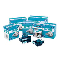 D1-tapecassette breedte 19 mm zwart