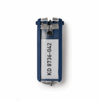 Sleutelhanger verpakkingseenheid (VE) = 36 st. blauw